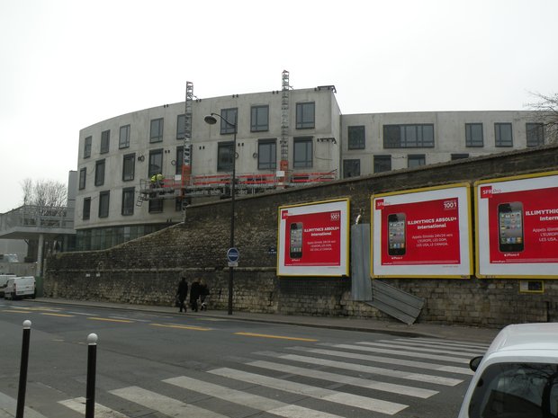  construction de la clinique des maladies mentales et de l'encéphale